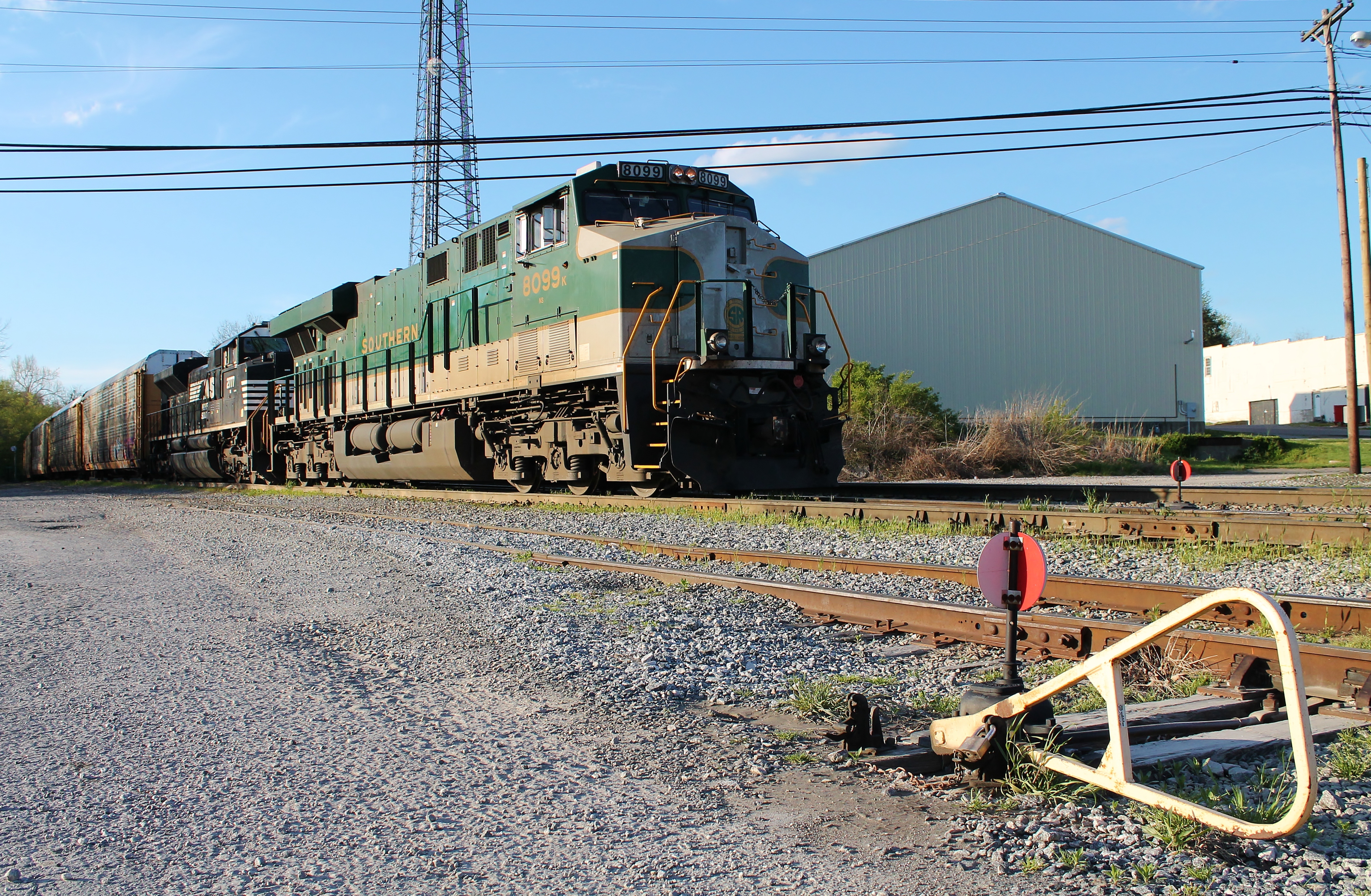 Southern in the ex-southern yard